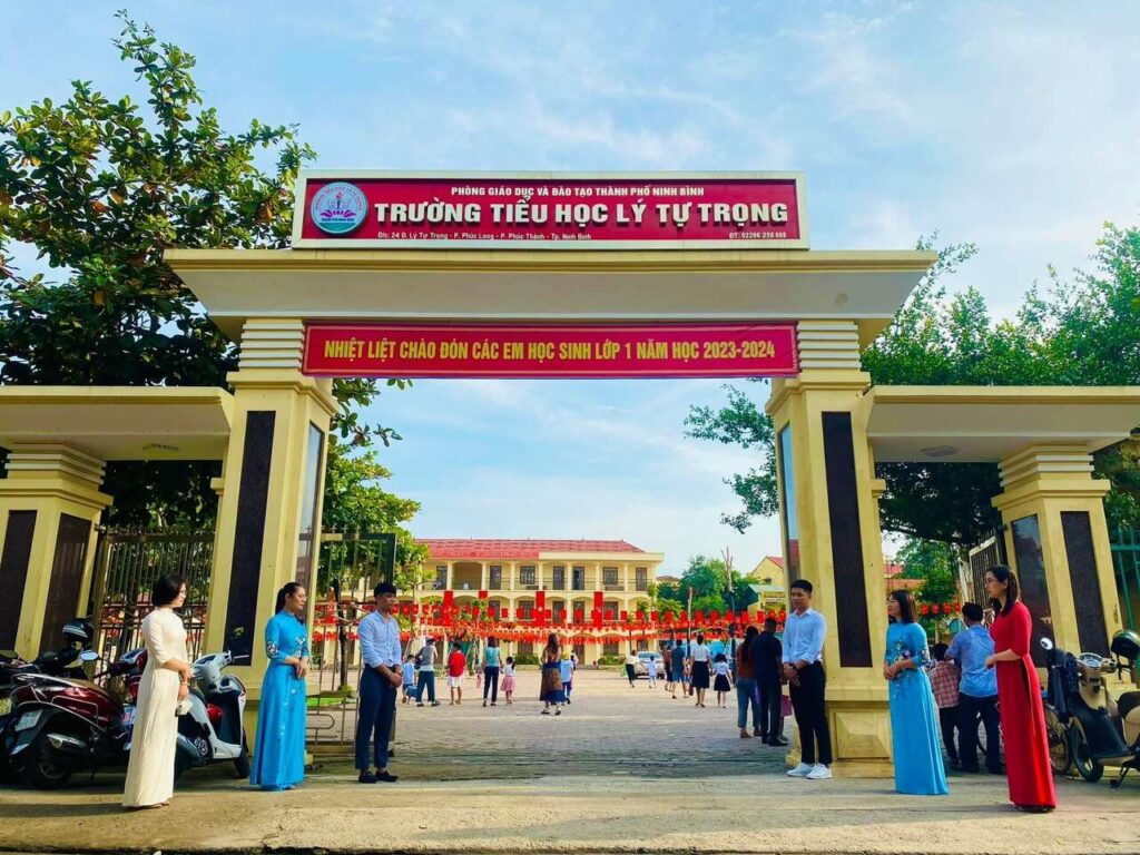 Trường Tiểu học Lý Tự Trọng có lịch sử phát triển lâu dài 